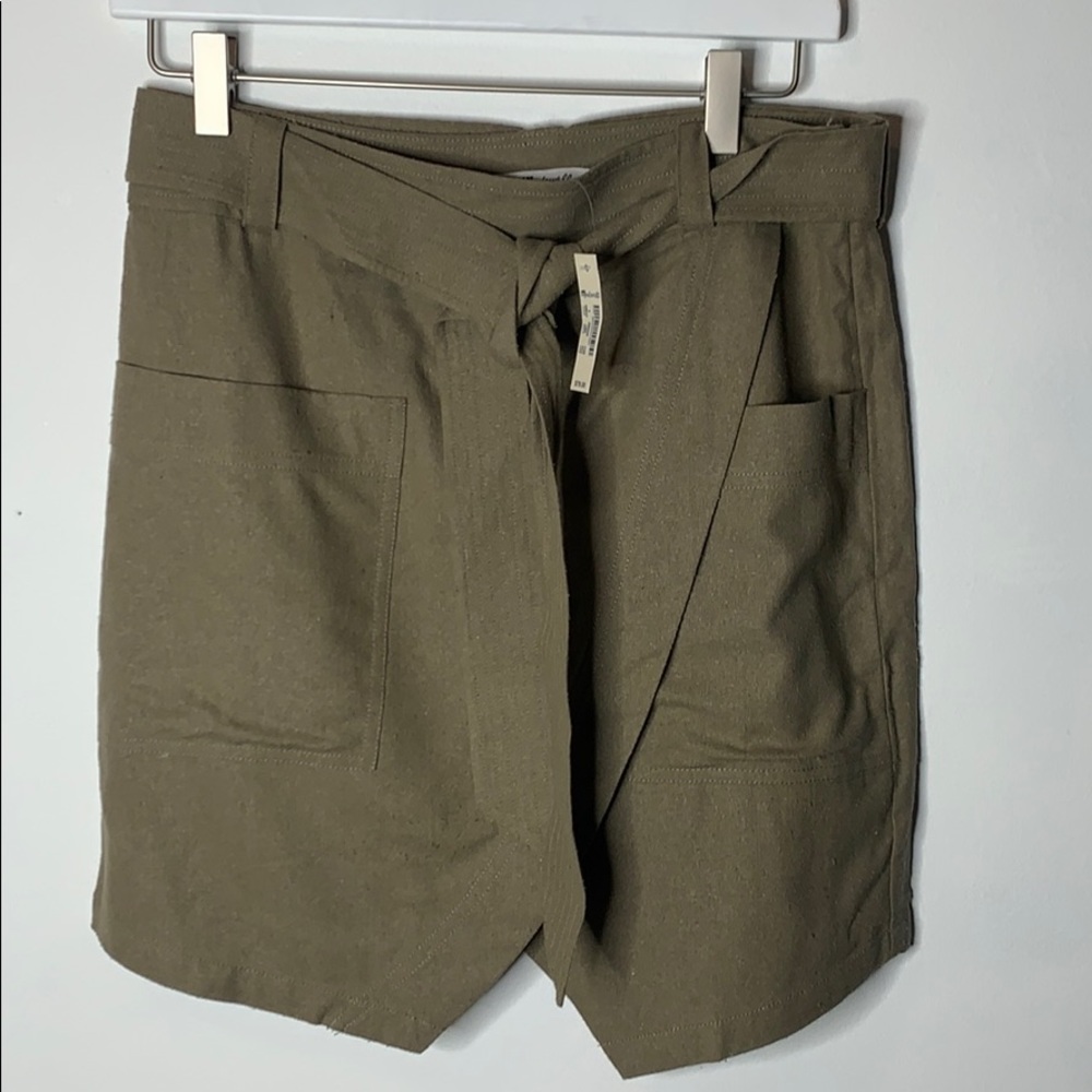 NWT Madewell Silk Portside skirt, size 4